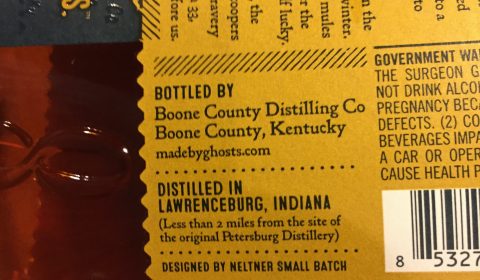 Eighteen 33 Bourbon Sourcing Close-up