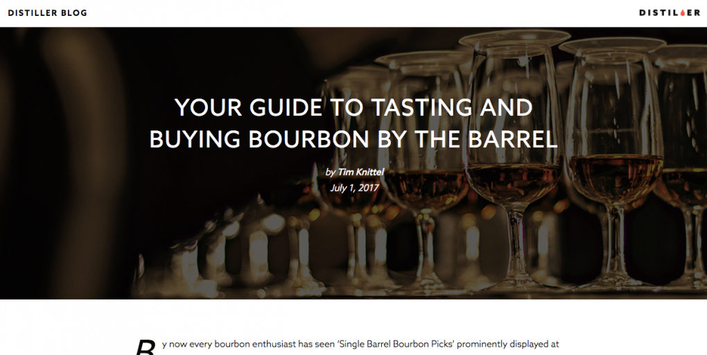 Your Guide to Tasting and Buying Bourbon by the Barrel