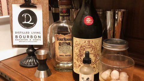 Perfect Walnut Old Manhattan Recipe - Distilled Living