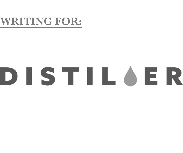 Writing For: DrinkDistiller.com